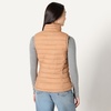 Amazon Essentials Women’s Lightweight Water-Resistant Packable Puffer Vest(Light Brown)