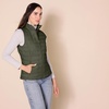 Amazon Essentials Women’s Lightweight Water-Resistant Packable Puffer Vest(Olive)