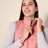 Amazon Essentials Women’s Lightweight Water-Resistant Packable Puffer Vest(Pink)