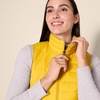 Amazon Essentials Women’s Lightweight Water-Resistant Packable Puffer Vest(Yellow)