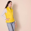 Amazon Essentials Women’s Lightweight Water-Resistant Packable Puffer Vest(Yellow)