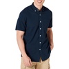 Amazon Essentials Men’s Short-Sleeve Oxford Shirt with Pocket, Navy, X-Large