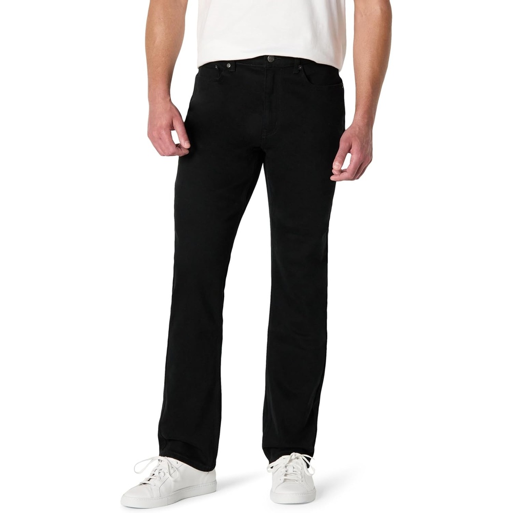 image:imageAmazon Essentials Mens StraightFit Jeans Midweight Vintage Inspired Denim Fitted Through Hip and ThighBlack