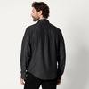 Amazon Essentials Men’s Regular-Fit Long-Sleeve Button-Down Denim Shirt(Black Wash)