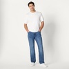 Amazon Essentials Men’s Relaxed-Fit Heavyweight Rigid Jeans, 5 Pocket Styling(Classic Medium Wash)