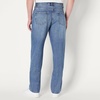 Amazon Essentials Men’s Relaxed-Fit Heavyweight Rigid Jeans, 5 Pocket Styling(Medium Blue Vintage)