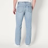 Amazon Essentials Men’s Relaxed-Fit Heavyweight Rigid Jeans, 5 Pocket Styling(Vintage Blue)