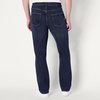 Amazon Essentials Men’s Straight-Fit Jeans, Midweight Vintage Inspired Denim, Fitted Through Hip and Thigh(Dark Midnight Wash)