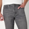 Amazon Essentials Men’s Straight-Fit Jeans, Midweight Vintage Inspired Denim, Fitted Through Hip and Thigh(Grey Wash)
