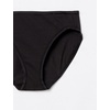 Amazon Essentials Women’s Cotton High Leg Brief Underwear Plus, Pack of 10(Black)