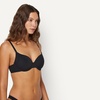 Amazon Essentials Women’s Microfiber Full Coverage Bra, Pack of 2(Black / Washed Bronze)