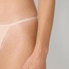 Amazon Essentials Women’s Microfiber High Waisted Thongs, Pack of 6(Black / Washed Bronze / Soft Petal)