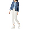 Amazon Essentials Women’s Regular-Fit Denim Jean Jacket (Available in Plus Size)(Medium Wash)