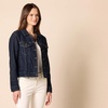 Amazon Essentials Women’s Regular-Fit Denim Jean Jacket (Available in Plus Size)(Rinse Wash)