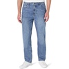 Amazon Essentials Men’s Relaxed-Fit Heavyweight Rigid Jeans, 5 Pocket Styling(Medium Blue Vintage)