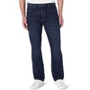 Amazon Essentials Men’s Straight-Fit Jeans, Midweight Vintage Inspired Denim, Fitted Through Hip and Thigh(Dark Midnight Wash)