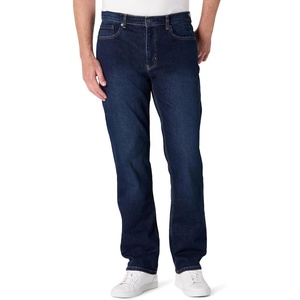 Amazon Essentials Men’s Relaxed-Fit Heavyweight Rigid Jeans, 5 Pocket Styling(Dark Midnight Wash)