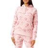Amazon Essentials Disney | Marvel | Star Wars | Princess Women’s Fleece Hooded Pullover Sweatshirts (Available in Plus Size)(Pink  Marvel Avengers)