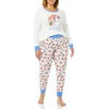 Amazon Essentials Disney | Marvel | Star Wars Women’s Snug-Fit Cotton Pajama Sleepwear Sets(Star Wars Mando Winter)