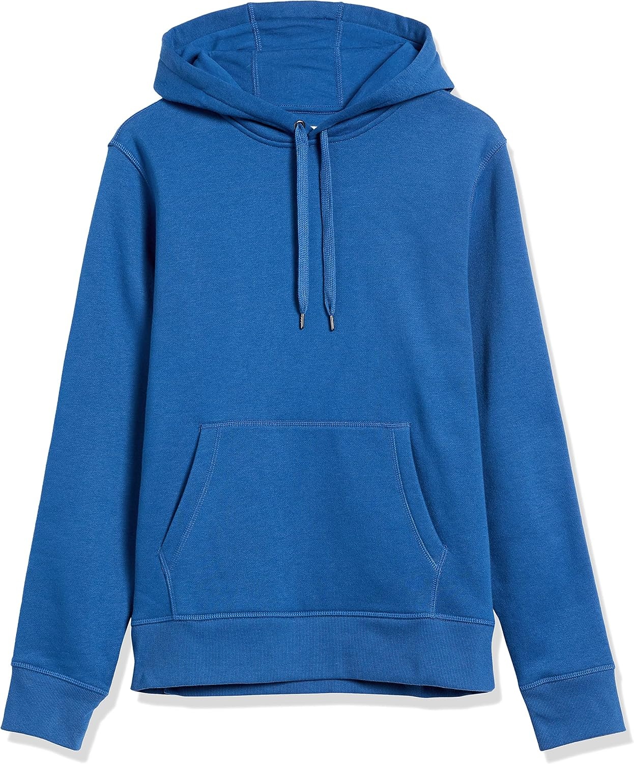 image:imageAmazon Essentials Mens Heavyweight Relaxed Fit Pullover Hooded Sweatshirt Warm Fleece with Brushed InteriorBlue