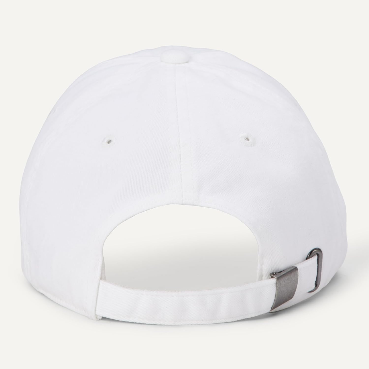 image:imageAmazon Essentials Mens Washed Cotton Baseball CapWhite