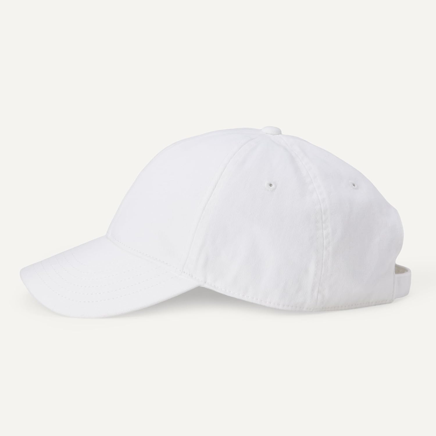 image:imageAmazon Essentials Mens Washed Cotton Baseball CapWhite