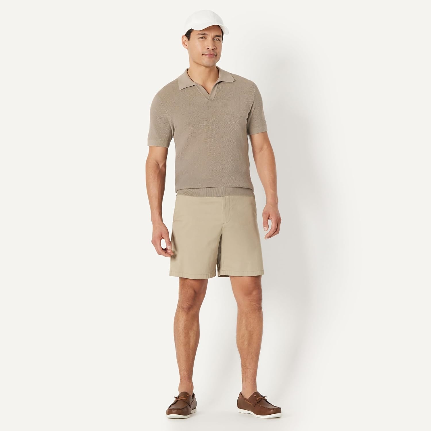 image:imageAmazon Essentials Mens Washed Cotton Baseball CapWhite
