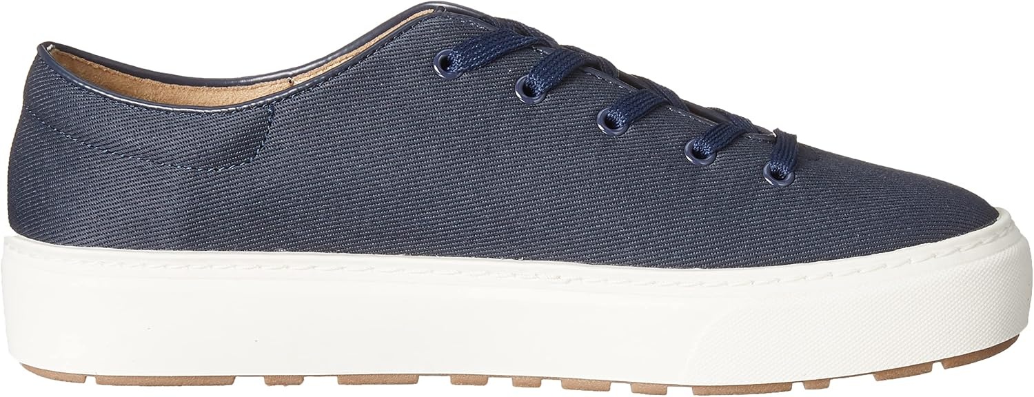 image:imageAmazon Essentials Womens Casual Lace Up Platform SneakersNavy