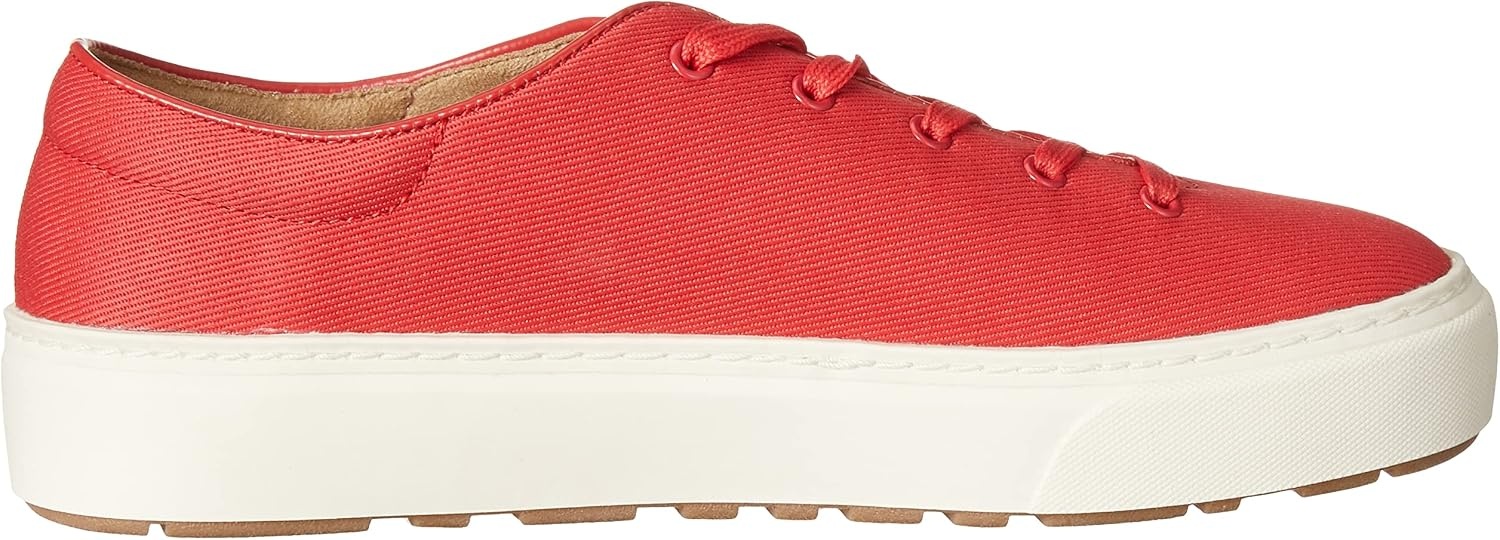 image:imageAmazon Essentials Womens Casual Lace Up Platform SneakersRed