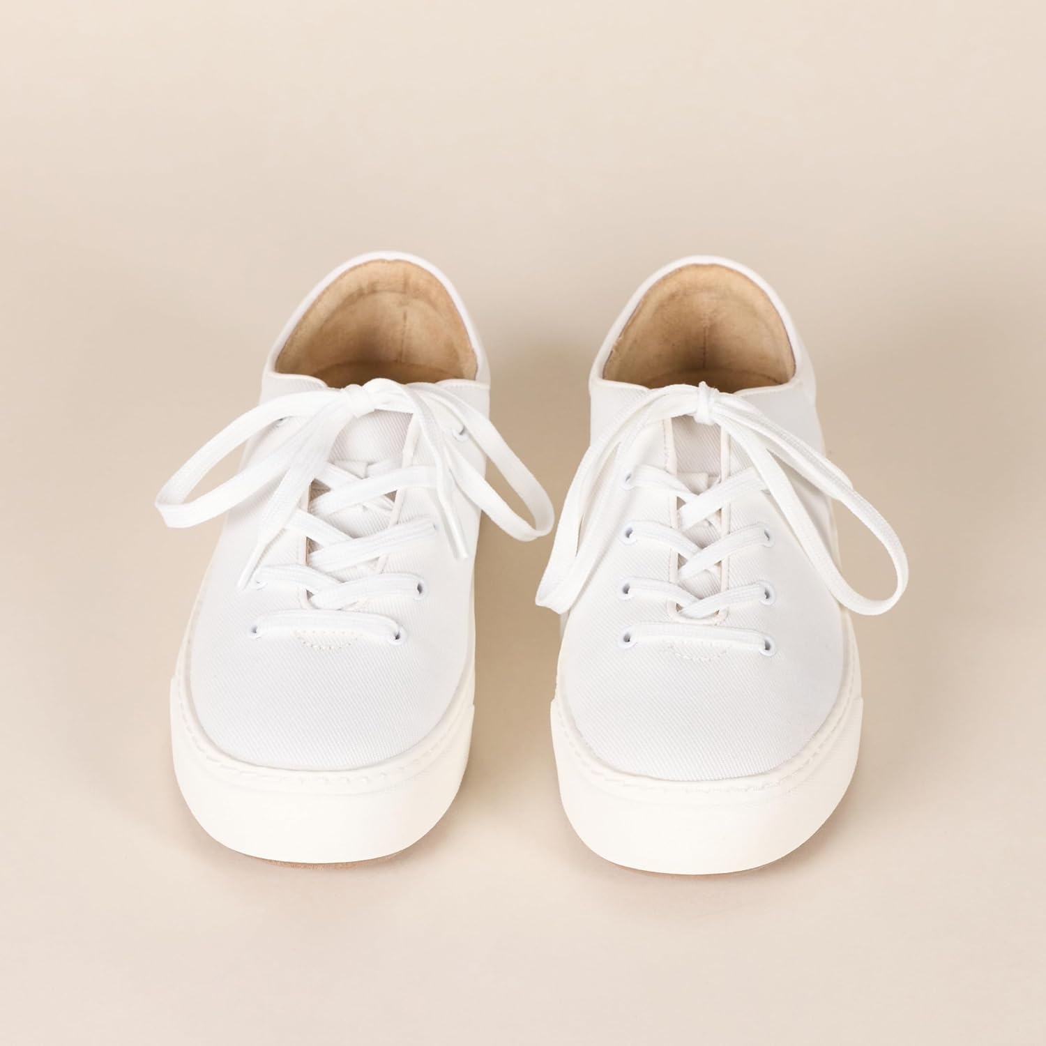 image:imageAmazon Essentials Womens Casual Lace Up Platform SneakersWhite