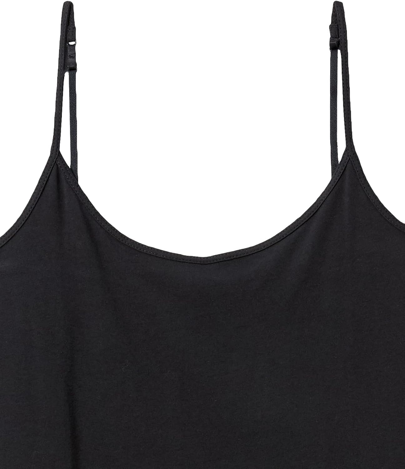 image:imageAmazon Essentials Womens SlimFit Camisole for Layering and Everyday Wear Pack of 4BeigeBeigeWhiteBlack
