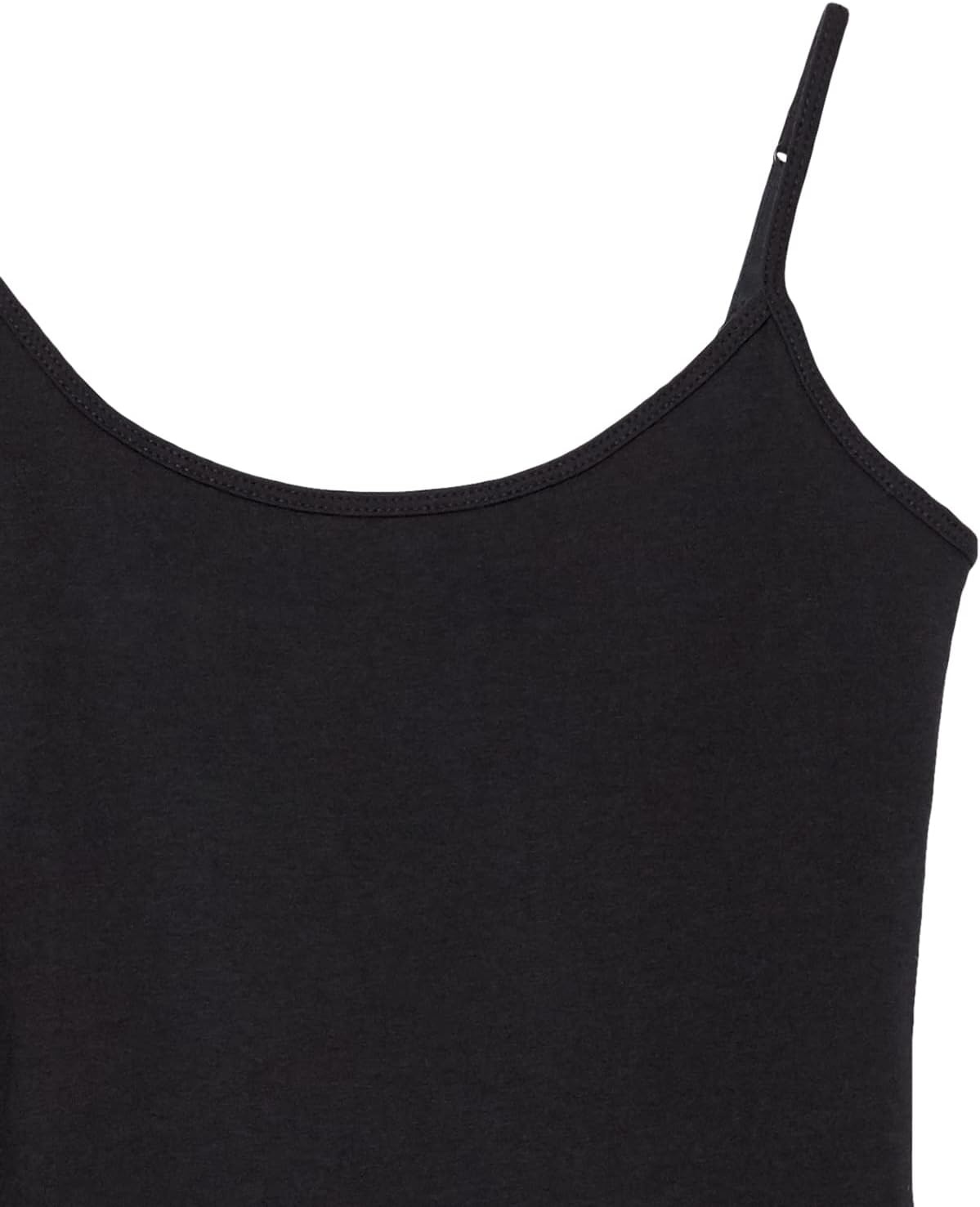image:imageAmazon Essentials Womens SlimFit Camisole for Layering and Everyday Wear Pack of 4Black