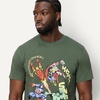 Amazon Essentials Disney Men’s Cotton Regular-Fit Short-Sleeve Crewneck T-Shirt, Pack of 2(Avengers Assemble)