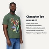 Amazon Essentials Disney Men’s Cotton Regular-Fit Short-Sleeve Crewneck T-Shirt, Pack of 2(Avengers Assemble)