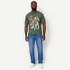 Amazon Essentials Disney Men’s Cotton Regular-Fit Short-Sleeve Crewneck T-Shirt, Pack of 2(Avengers Assemble)