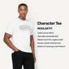 Amazon Essentials Disney Men’s Cotton Regular-Fit Short-Sleeve Crewneck T-Shirt, Pack of 2(Ivory Marvel Logo)
