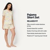 Amazon Essentials Disney Women’s Modal Pajama Set(Ivory Looney Tunes)