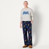 Amazon Essentials Men’s 100% Cotton Flannel Pant and Long-Sleeve T-Shirt Pajama Set(Batman Logo – Mens)