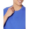 Amazon Essentials Men’s 100% Cotton Flannel Pant and Long-Sleeve T-Shirt Pajama Set(Blue Green Stripe)