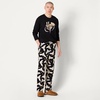 Amazon Essentials Men’s 100% Cotton Flannel Pant and Long-Sleeve T-Shirt Pajama Set(Harry Potter Hedwig – Mens)