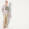 Amazon Essentials Men’s 100% Cotton Flannel Pant and Long-Sleeve T-Shirt Pajama Set(Harry Potter Hogwarts – Mens)