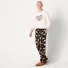 Amazon Essentials Men’s 100% Cotton Flannel Pant and Long-Sleeve T-Shirt Pajama Set(Looney Tunes Gang – Mens)