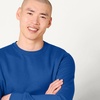 Amazon Essentials Men’s Crewneck Fleece Sweatshirt(Blue)