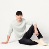 Amazon Essentials Men’s Crewneck Fleece Sweatshirt(Light Grey)