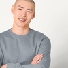 Amazon Essentials Men’s Crewneck Fleece Sweatshirt(Light Grey Heather)