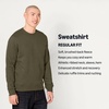 Amazon Essentials Men’s Crewneck Fleece Sweatshirt(Olive Heather)