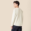 Amazon Essentials Men’s Long Sleeve Henley Shirt for Men, Regular-Fit, Cotton, Available in Big & Tall(Oatmeal Heather)