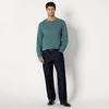 Amazon Essentials Men’s Long Sleeve Henley Shirt for Men, Regular-Fit, Cotton, Available in Big & Tall(Slate Green)