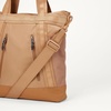 Amazon Essentials Unisex Adults’ Convertible Nylon Backpack Tote with Adjustable Straps for Men and Women(Khaki)