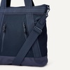 Amazon Essentials Unisex Adults’ Convertible Nylon Backpack Tote with Adjustable Straps for Men and Women(Navy)